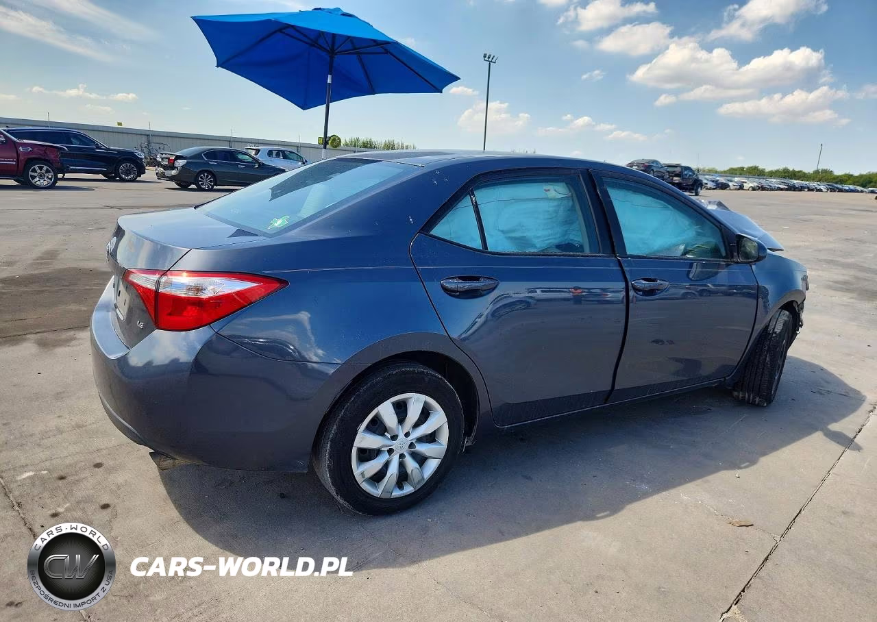 2014 Toyota Corolla Le VIN:2T1BURHE1EC101059 - 3
