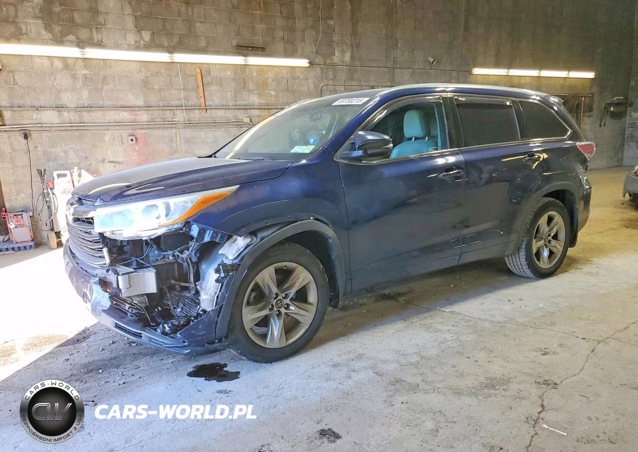 2016 Toyota Highlander Limited Platinum VIN:5TDDKRFHXGS296357 - 1