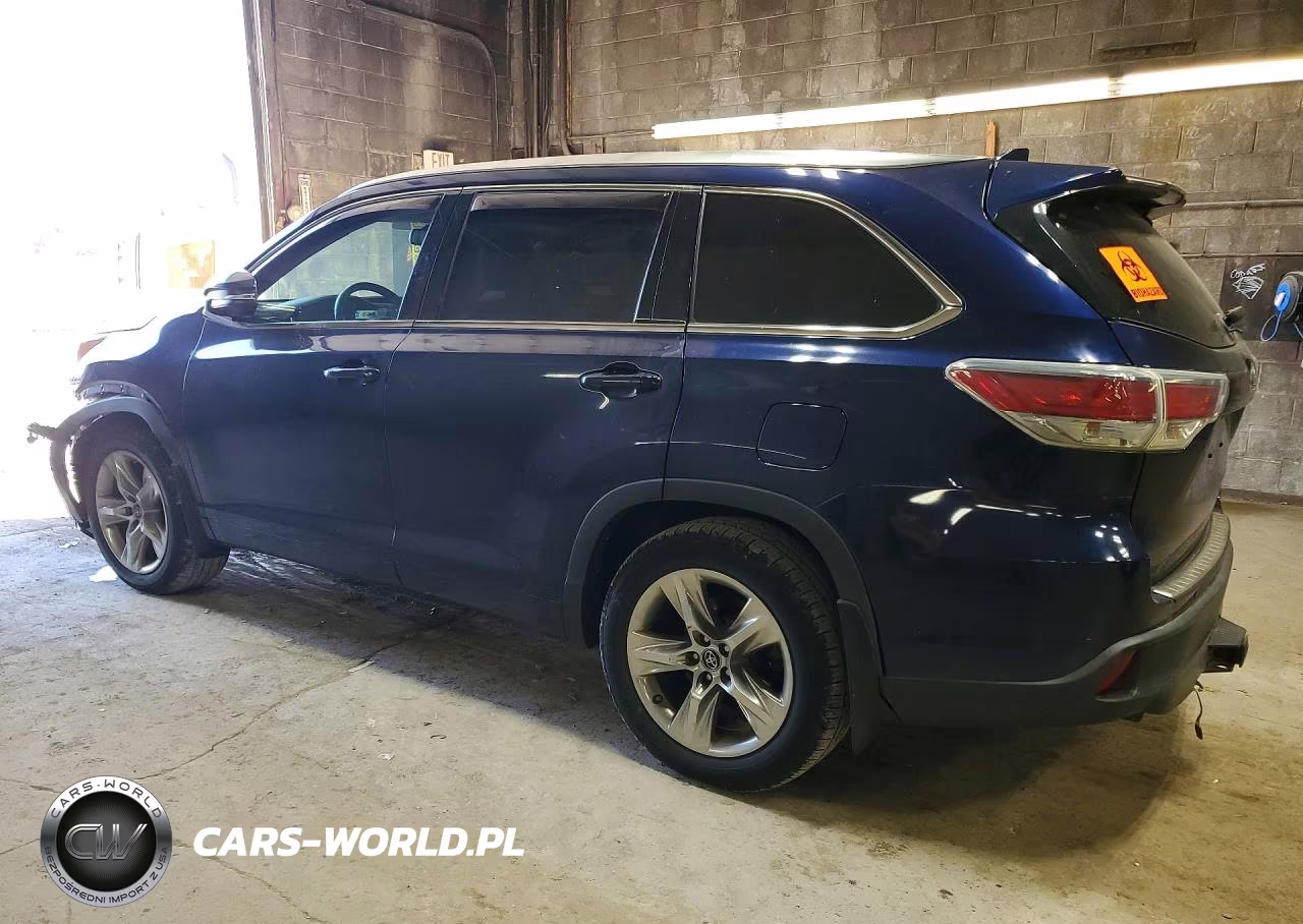 2016 Toyota Highlander Limited Platinum VIN:5TDDKRFHXGS296357 - 2
