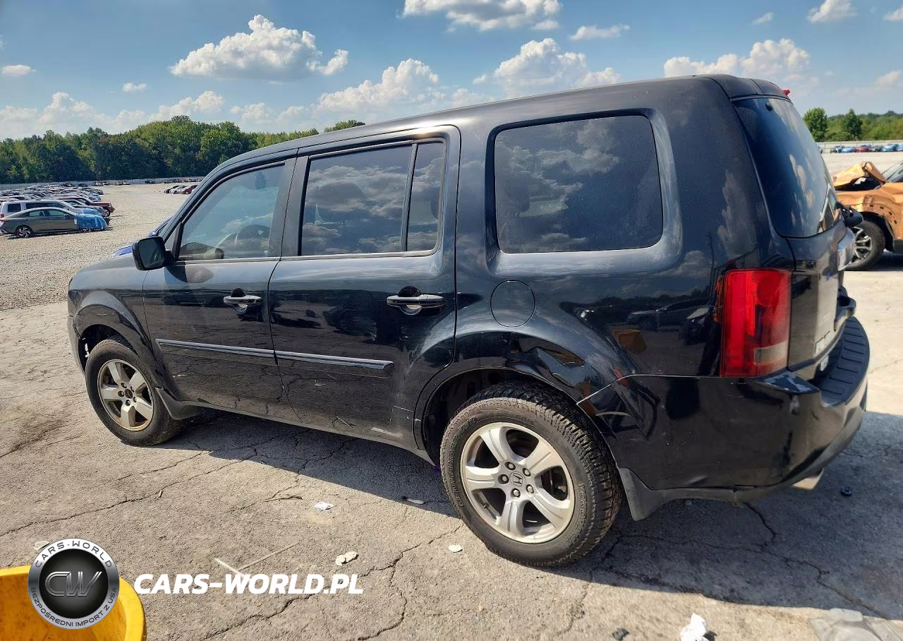 2014 Honda Pilot Exl VIN:5FNYF3H51EB014016 - 2