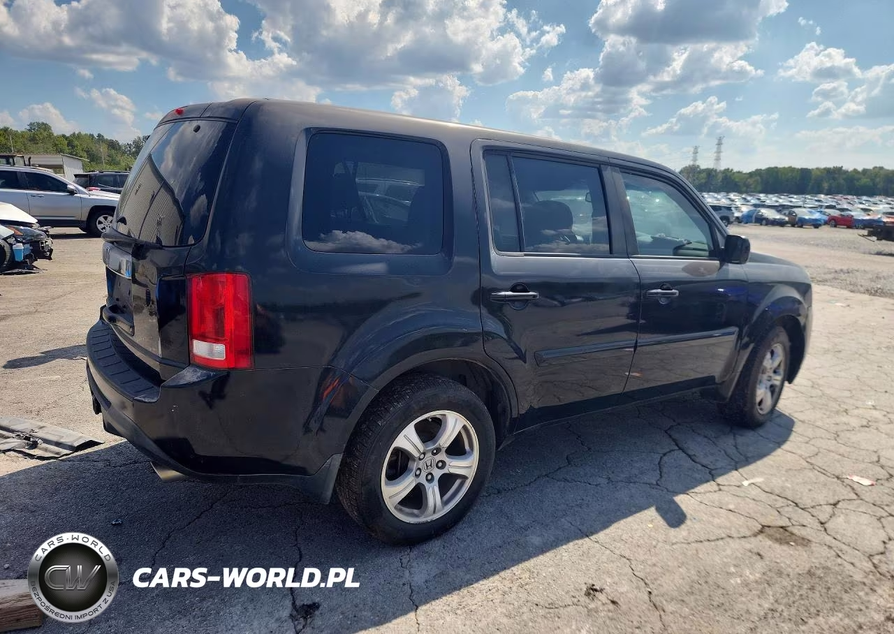 2014 Honda Pilot Exl VIN:5FNYF3H51EB014016 - 3