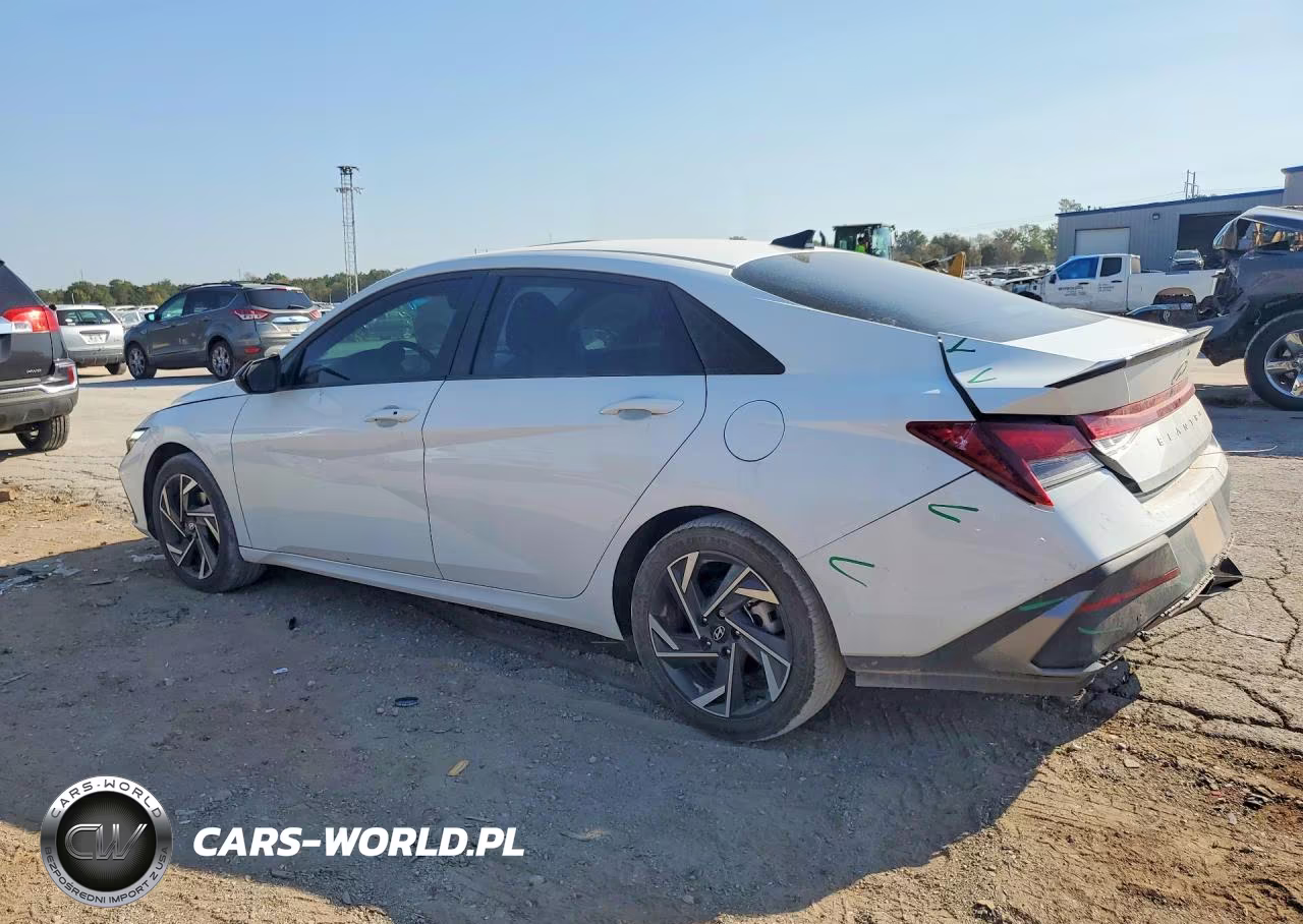 2025 Hyundai Elantra Sel Sport VIN:KMHLM4DG4SU959666 - 2