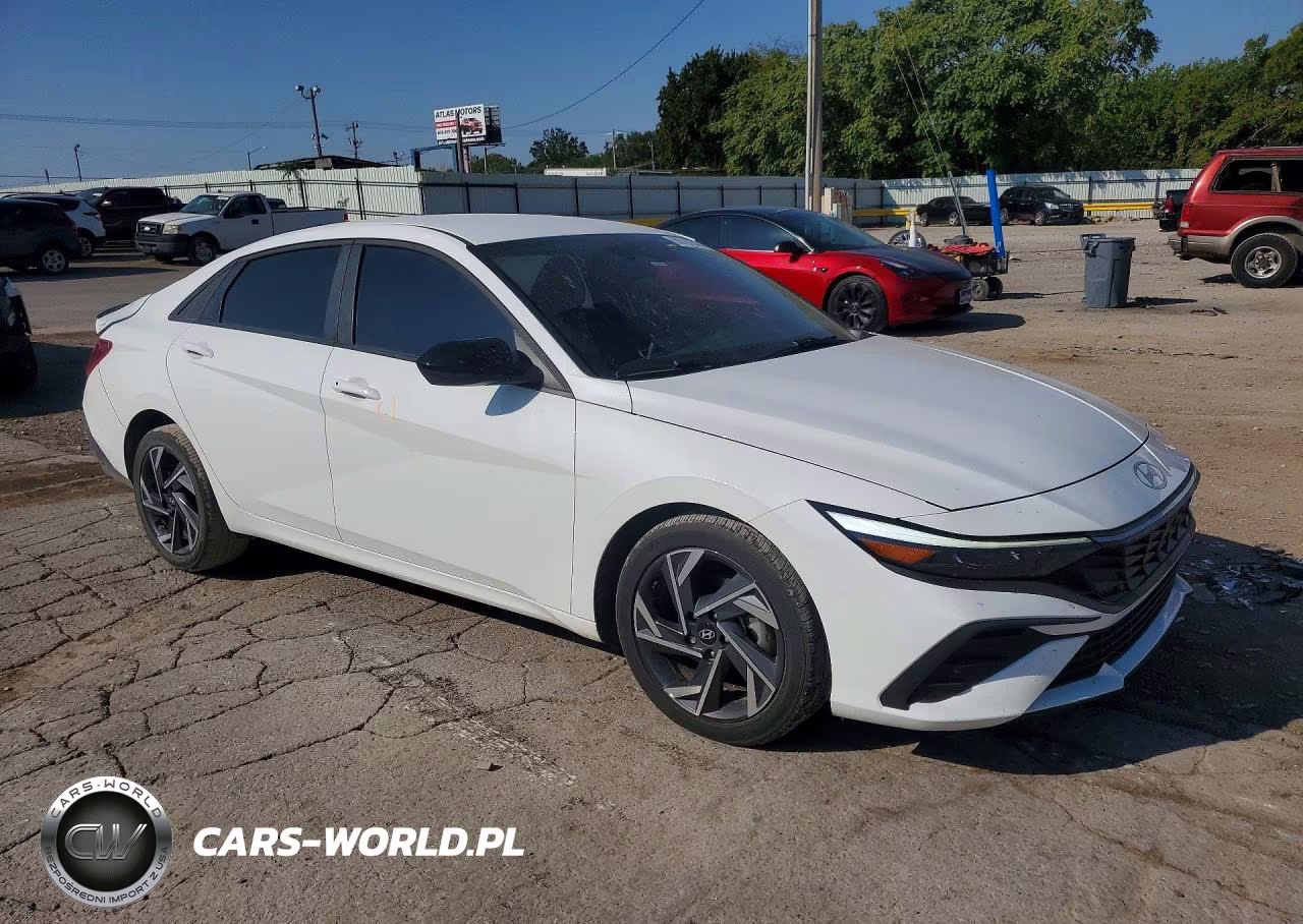 2025 Hyundai Elantra Sel Sport VIN:KMHLM4DG4SU959666 - 4