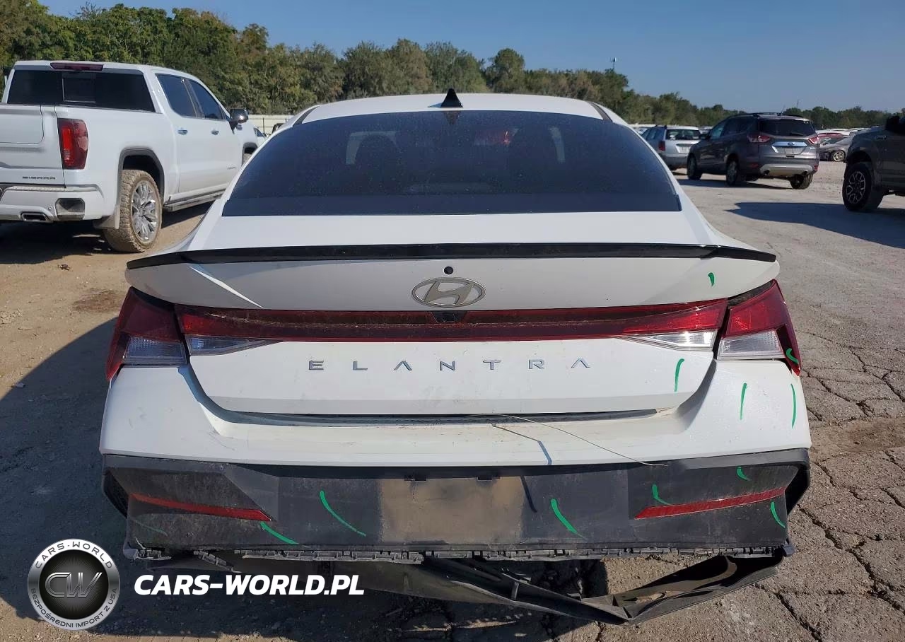 2025 Hyundai Elantra Sel Sport VIN:KMHLM4DG4SU959666 - 6