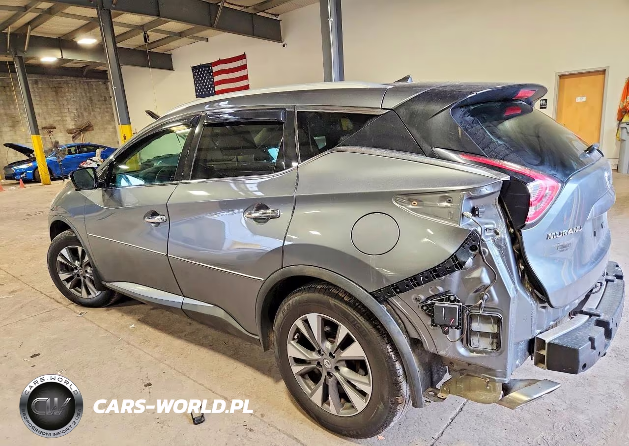 2015 Nissan Murano Sl VIN:5N1AZ2MH1FN232541 - 2