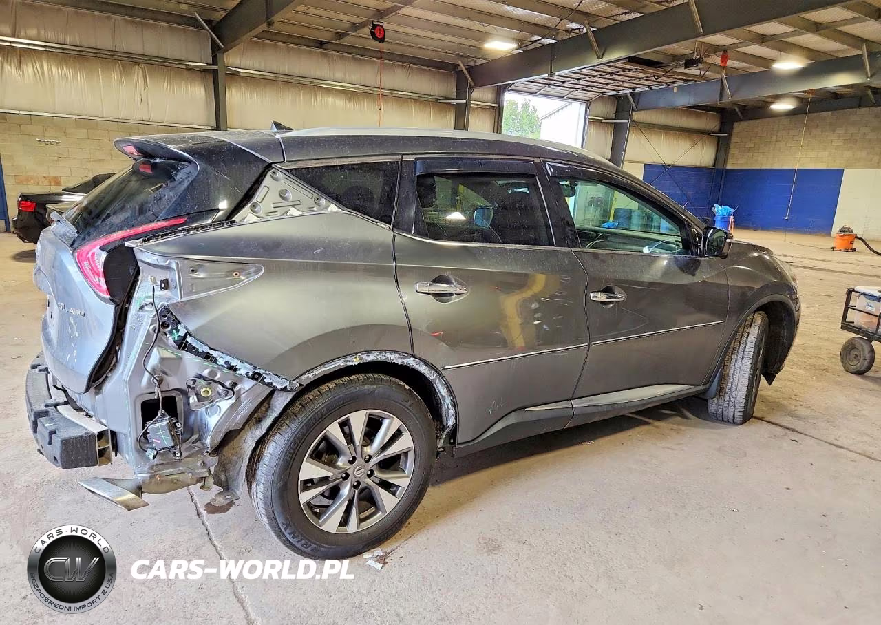 2015 Nissan Murano Sl VIN:5N1AZ2MH1FN232541 - 3