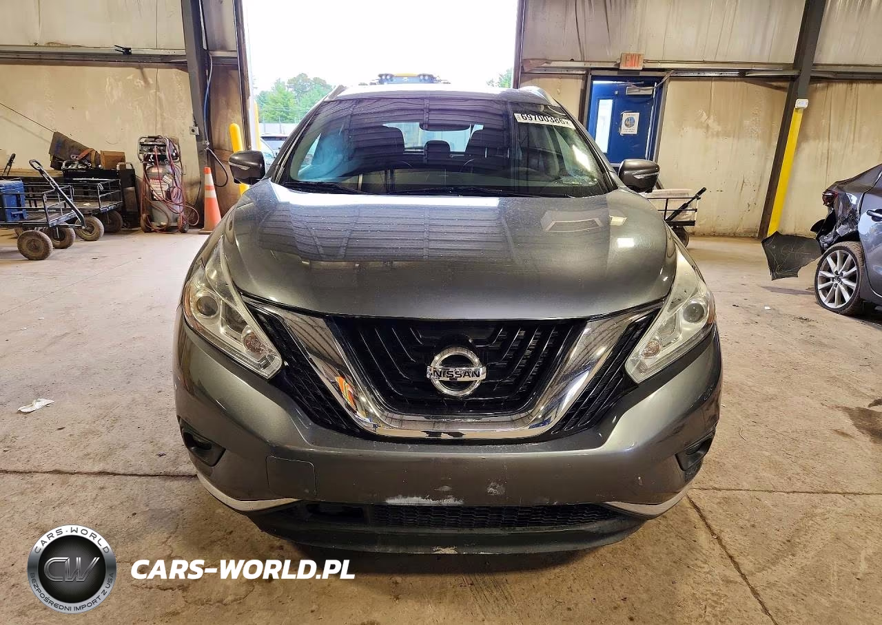 2015 Nissan Murano Sl VIN:5N1AZ2MH1FN232541 - 5