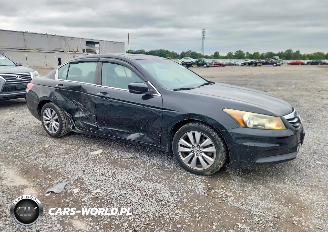 2011 Honda Accord Ex VIN:1HGCP2F76BA071453 - 4