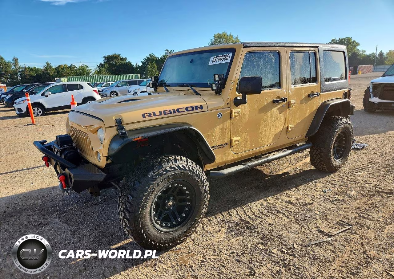2014 Jeep Wrangler Unlimited Rubicon VIN:1C4HJWFGXEL246678 - 1