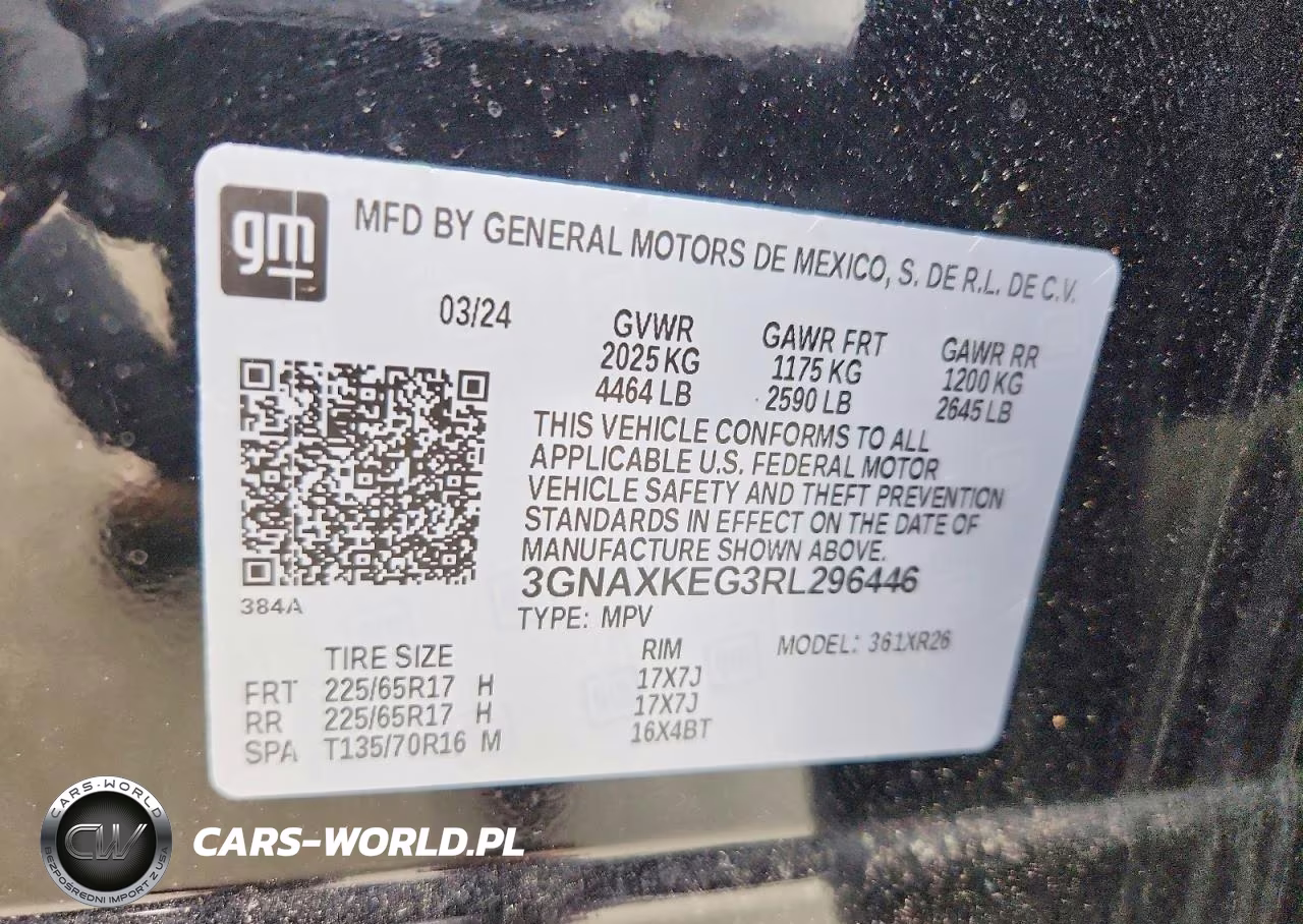 2024 Chevrolet Equinox Lt VIN:3GNAXKEG3RL296446 - 13