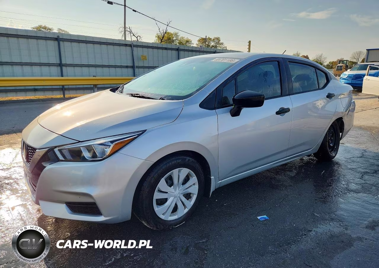 2021 Nissan Versa S VIN:3N1CN8DV9ML809821 - 1