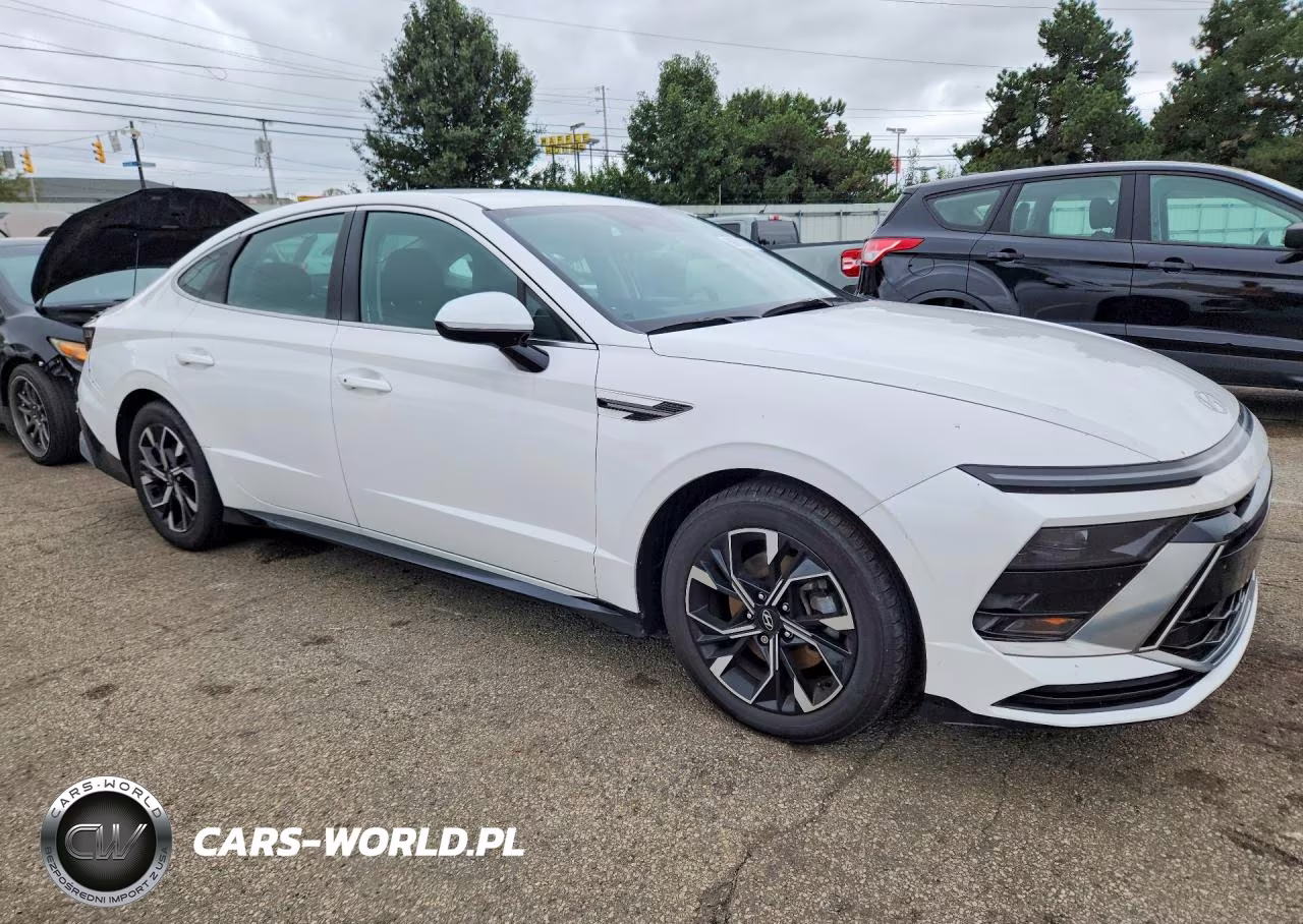 2025 Hyundai Sonata Sel VIN:KMHL64JA2SA434472 - 4