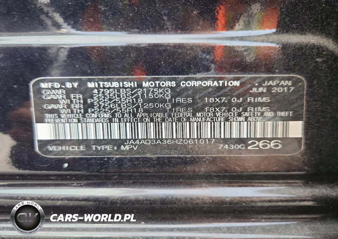 2017 Mitsubishi Outlander Se VIN:JA4AD3A36HZ061017 - 13