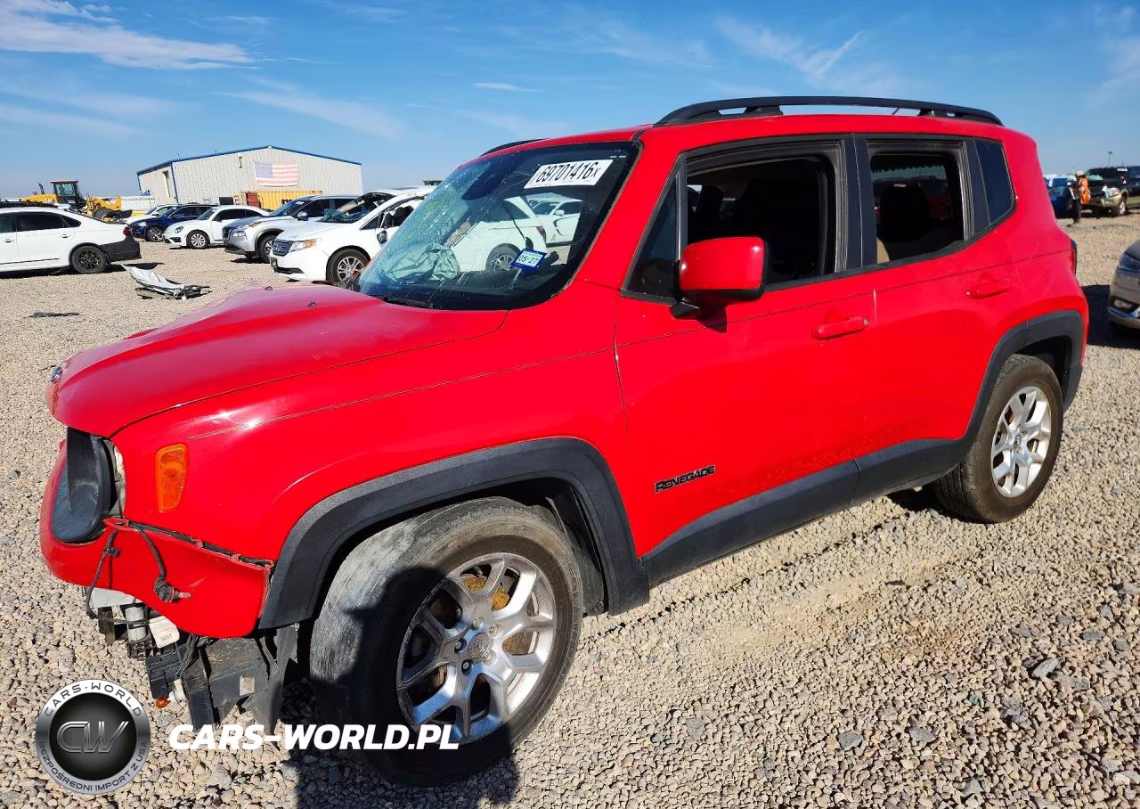 2017 Jeep Renegade Latitude VIN:ZACCJABB6HPG59902 - 1
