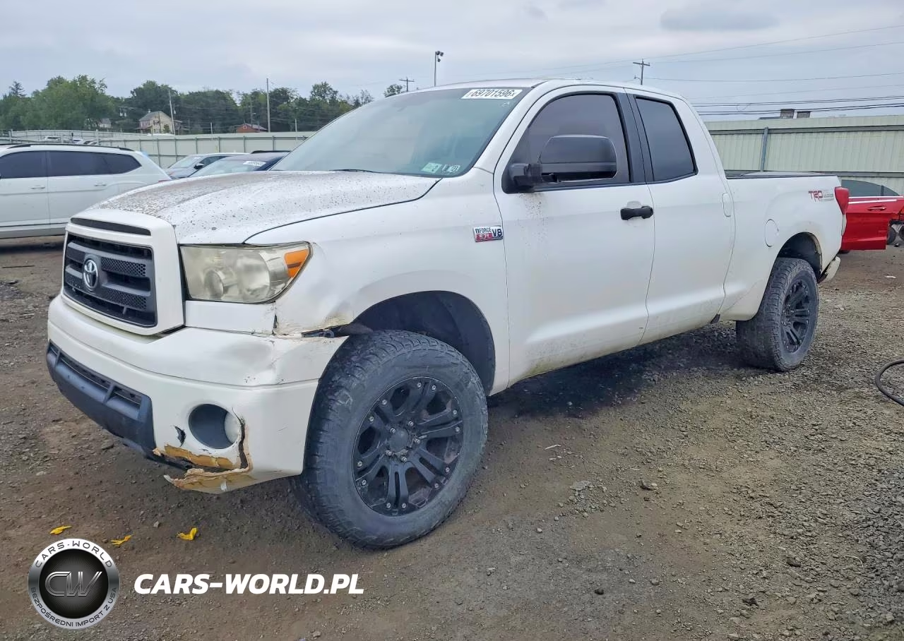 2010 Toyota Tundra Double Cab Sr5 VIN:5TFUY5F1XAX124227 - 1