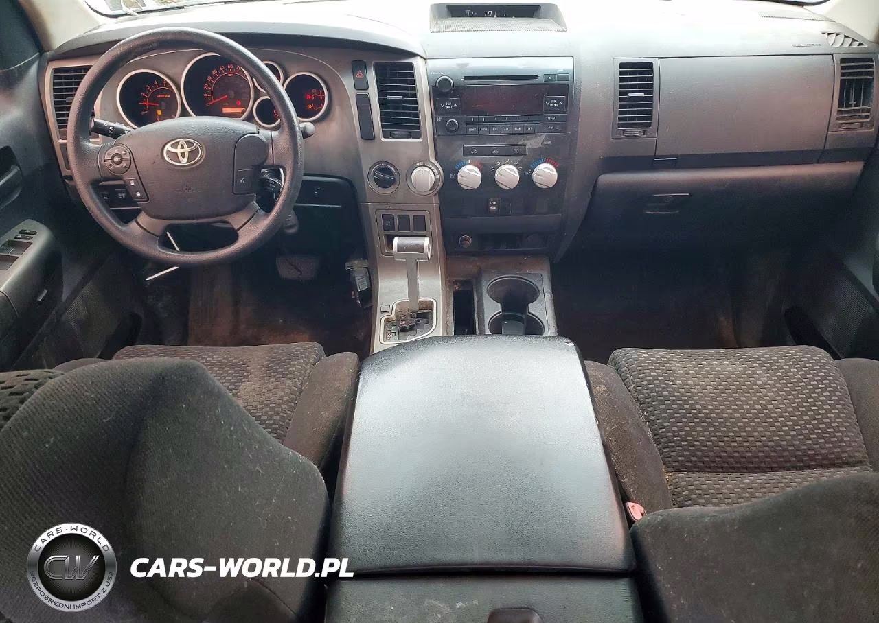 2010 Toyota Tundra Double Cab Sr5 VIN:5TFUY5F1XAX124227 - 8