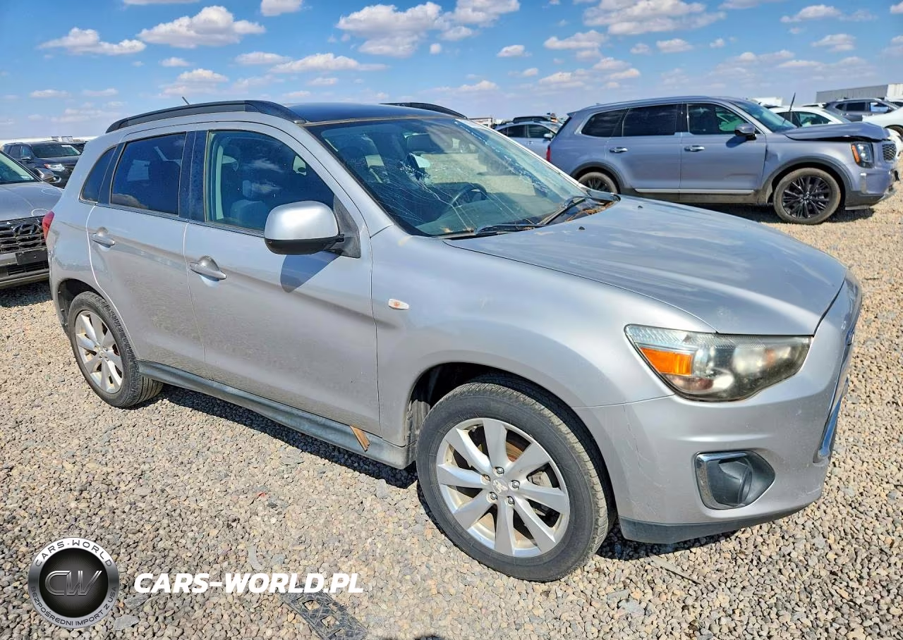 2014 Mitsubishi Outlander Sport Se VIN:4A4AP4AU5EE017971 - 4