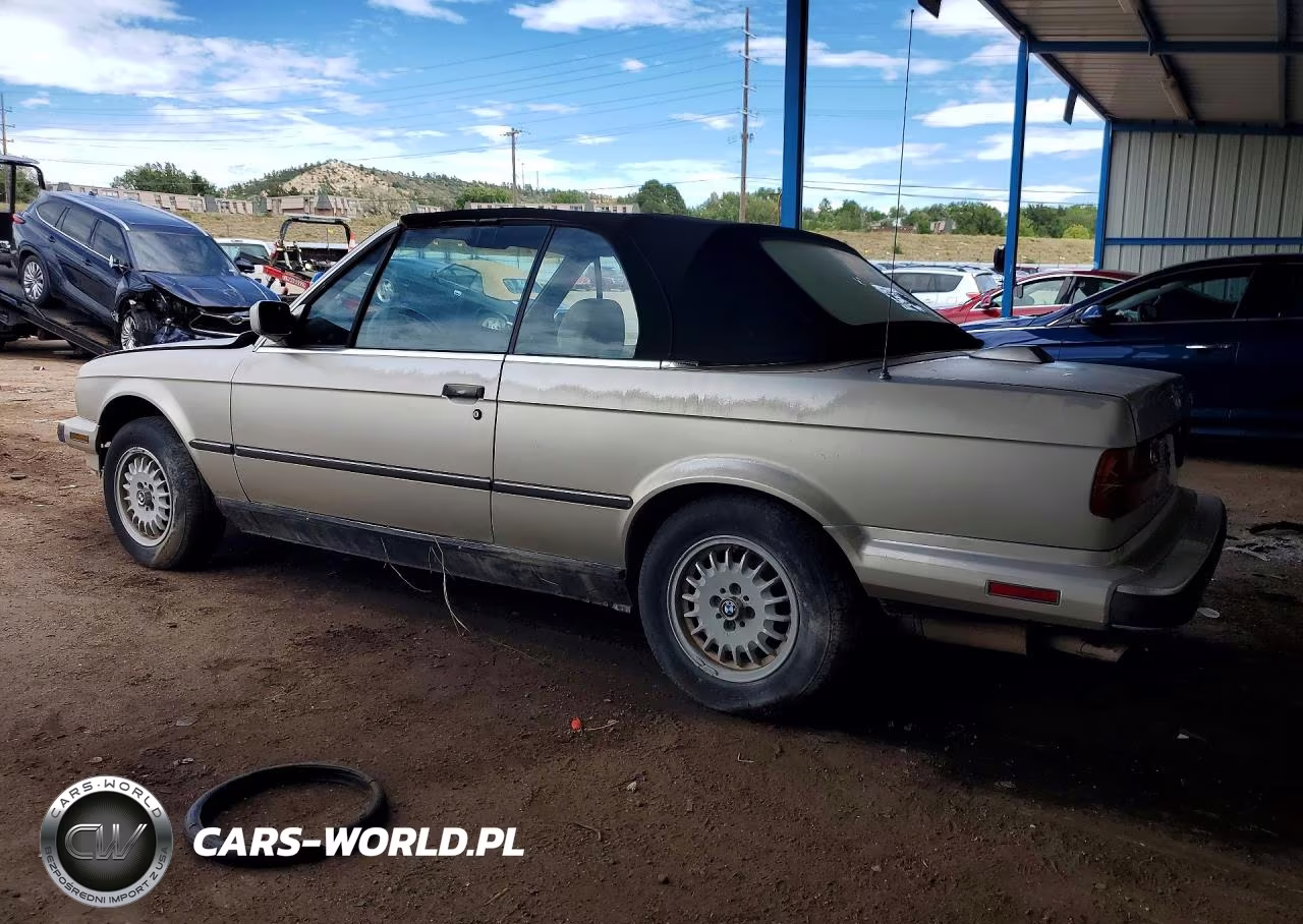 1987 BMW 325 I Automatic VIN:WBABB2303H1943660 - 2