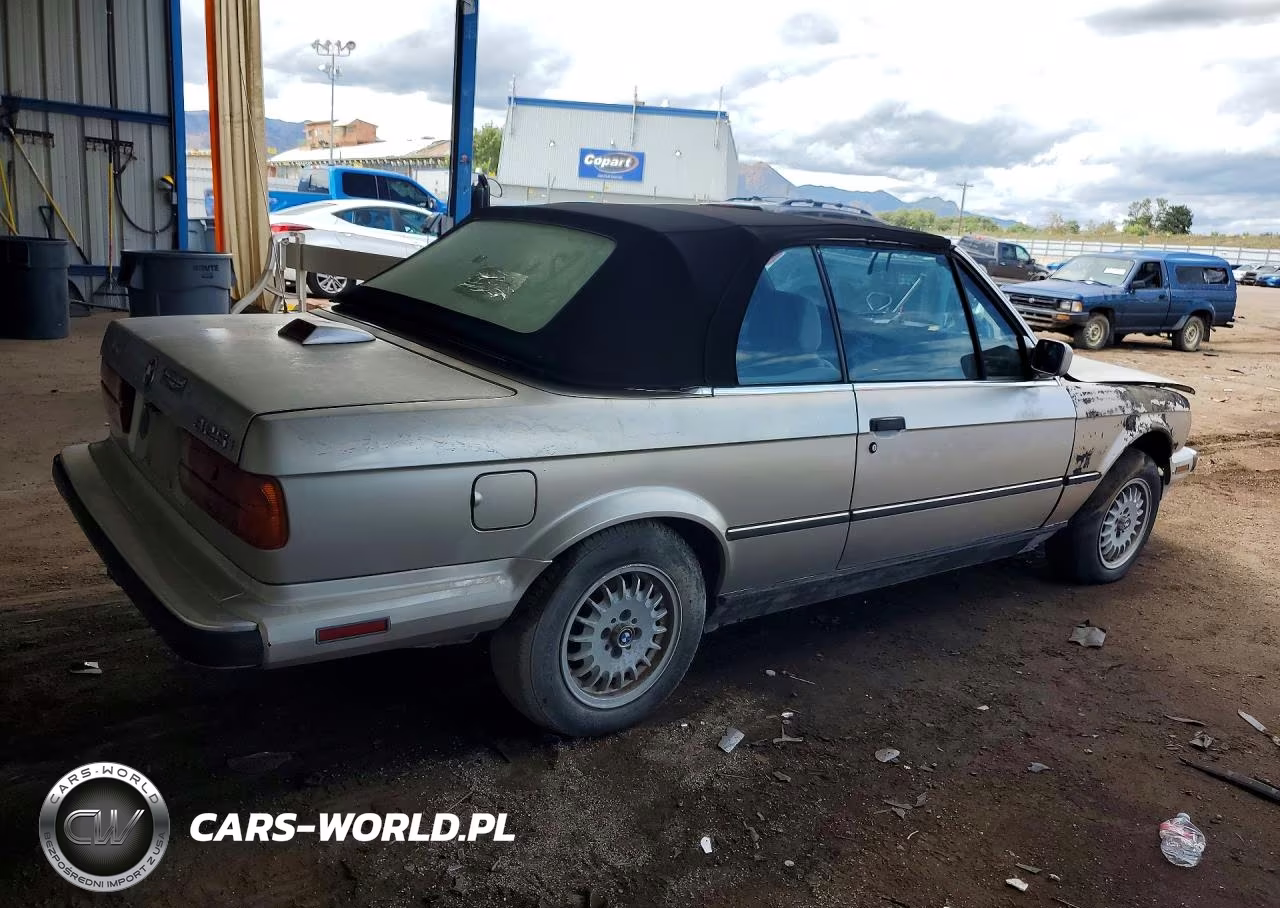 1987 BMW 325 I Automatic VIN:WBABB2303H1943660 - 3