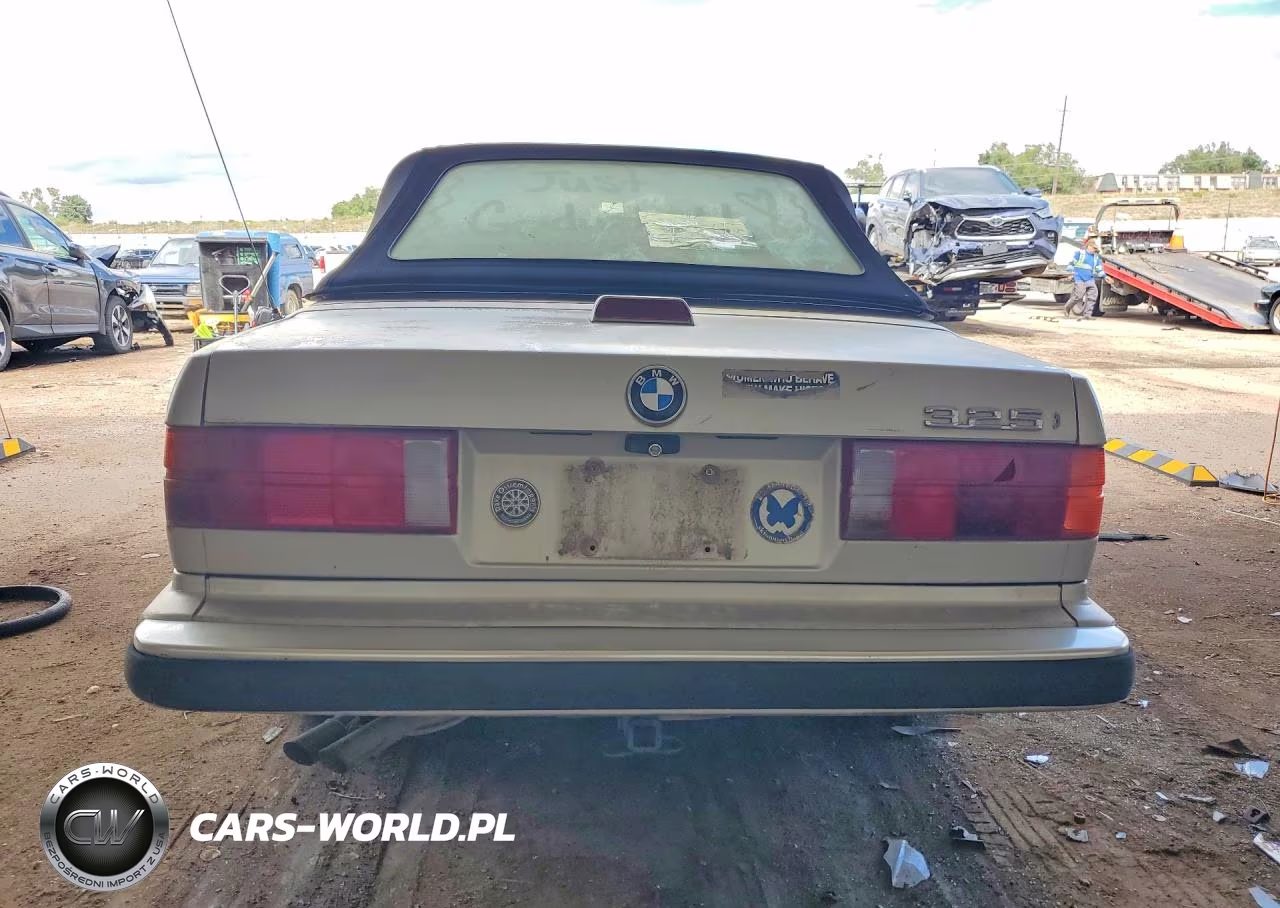 1987 BMW 325 I Automatic VIN:WBABB2303H1943660 - 6