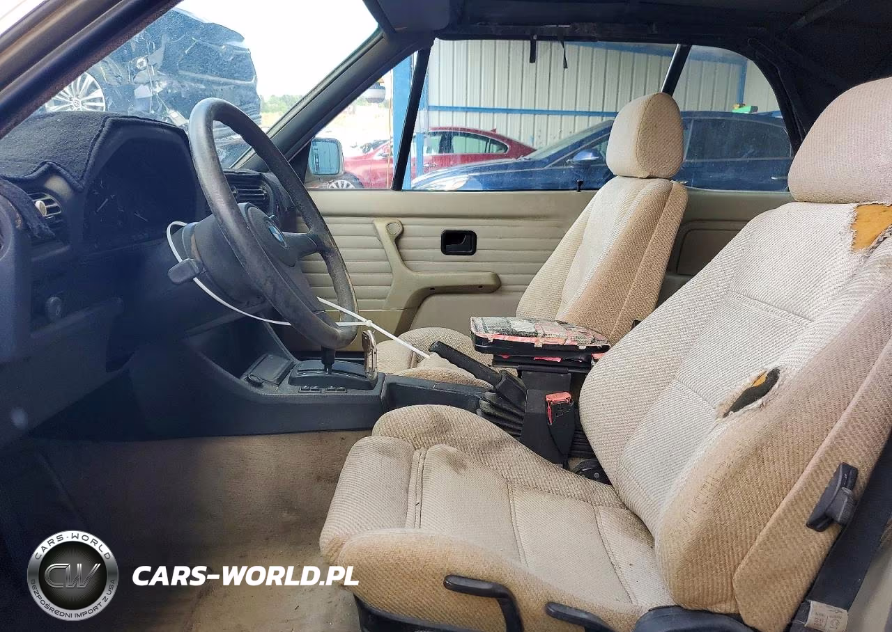 1987 BMW 325 I Automatic VIN:WBABB2303H1943660 - 7