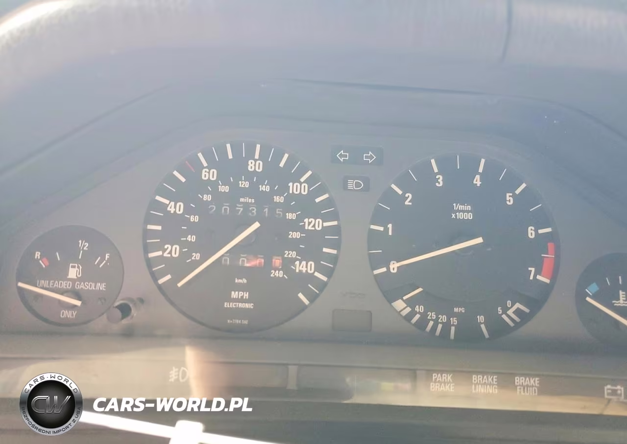 1987 BMW 325 I Automatic VIN:WBABB2303H1943660 - 9
