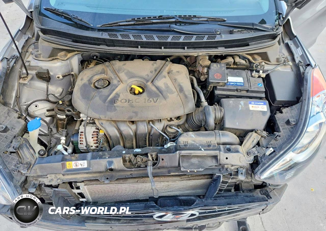 2013 Hyundai Elantra Gls VIN:KMHDH4AEXDU811519 - 11