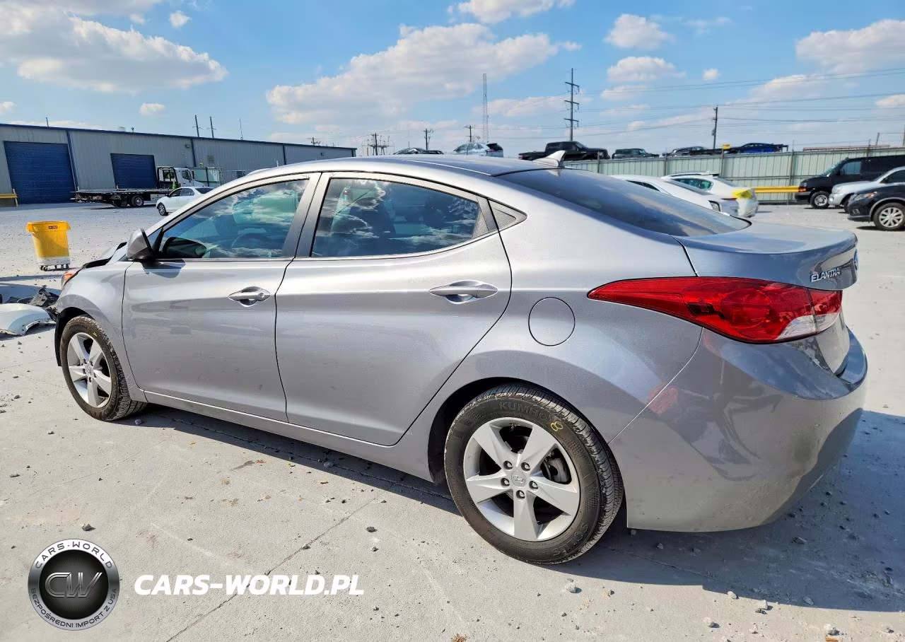 2013 Hyundai Elantra Gls VIN:KMHDH4AEXDU811519 - 2