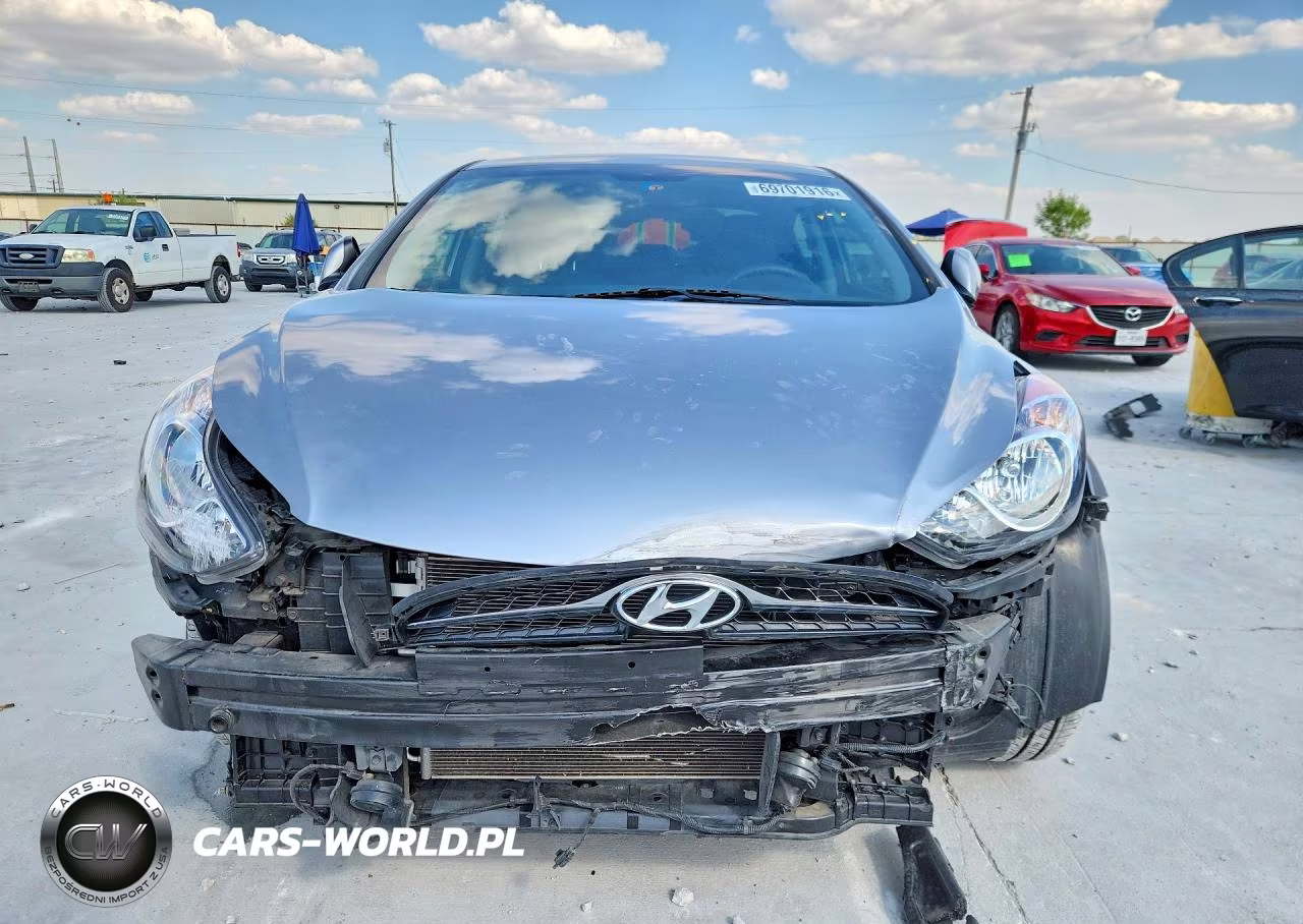 2013 Hyundai Elantra Gls VIN:KMHDH4AEXDU811519 - 5