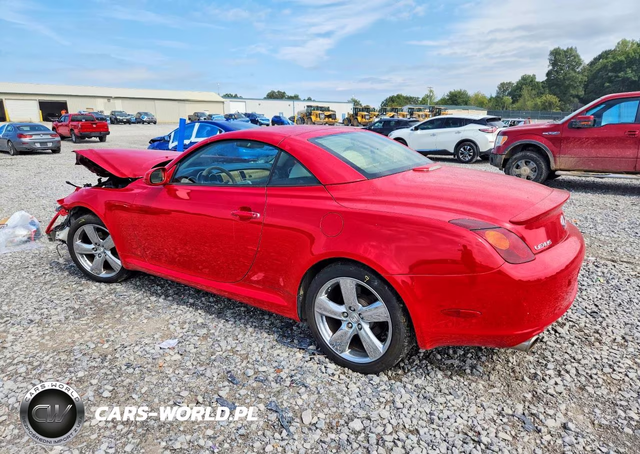 2004 Lexus Sc 430 VIN:JTHFN48Y940058626 - 2