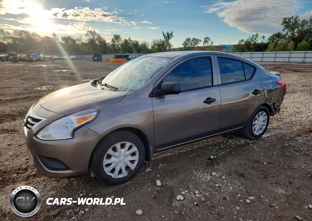 2015 Nissan Versa 1.6 S Plus VIN:3N1CN7AP3FL834989 - 1