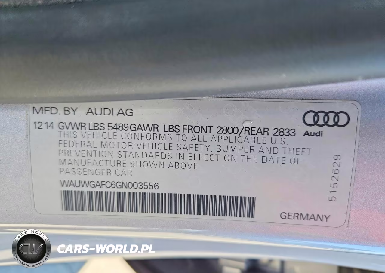 2016 Audi A7 Premium Plus VIN:WAUWGAFC6GN003556 - 12