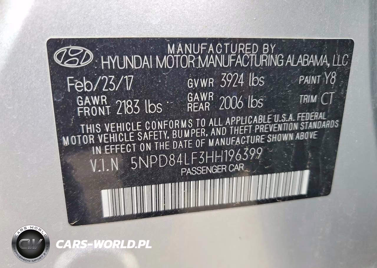 2017 Hyundai Elantra Value Edition VIN:5NPD84LF3HH196399 - 12