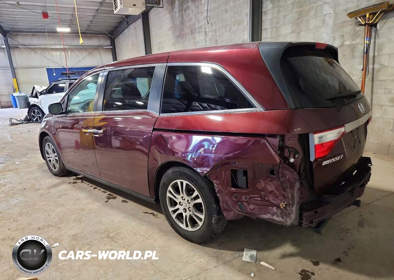 HONDA ODYSSEY EX VIN:5FNRL5H45DB053044 - 2