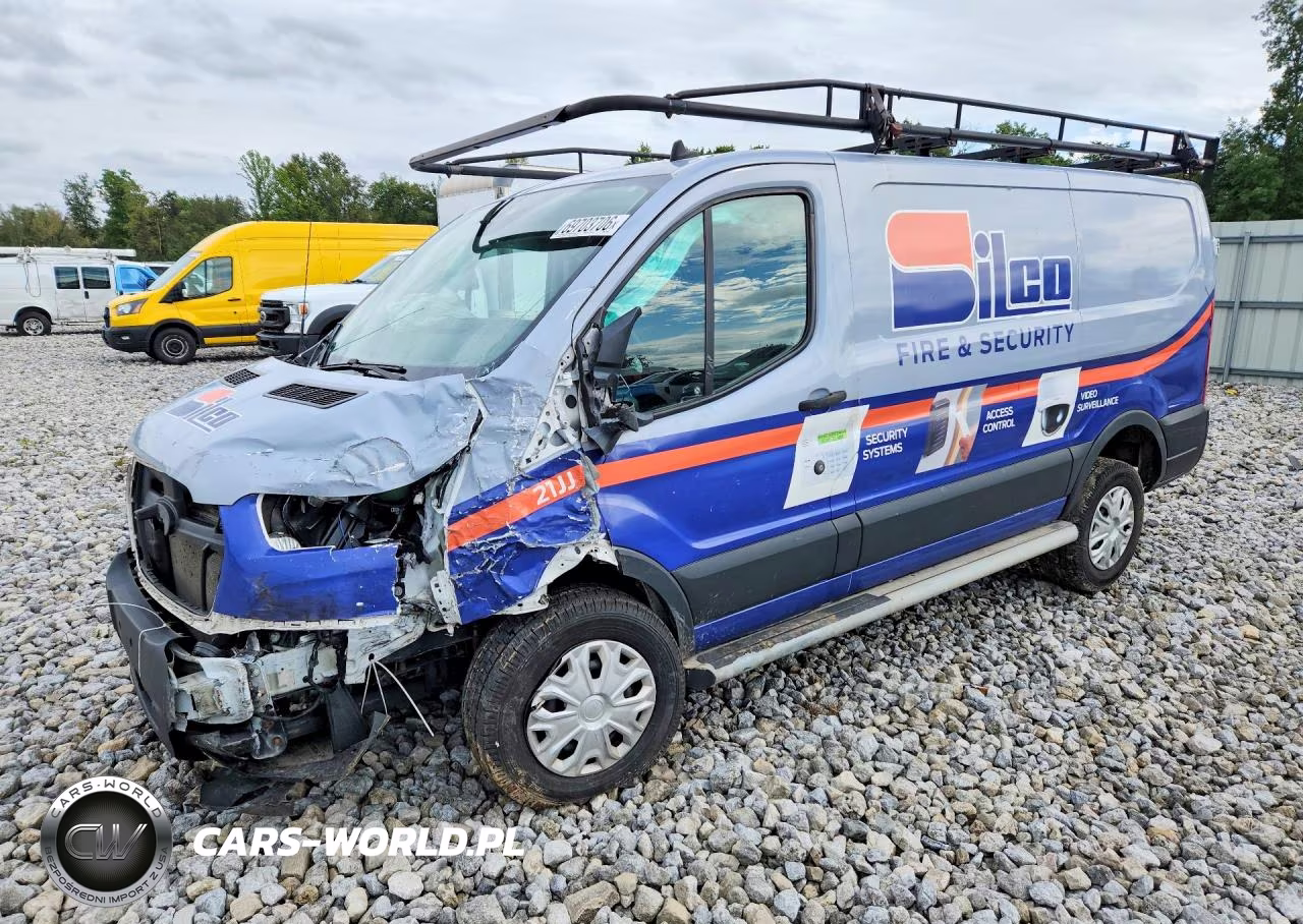 2021 Ford Transit T-250 VIN:1FTBR1Y86MKA44433 - 1