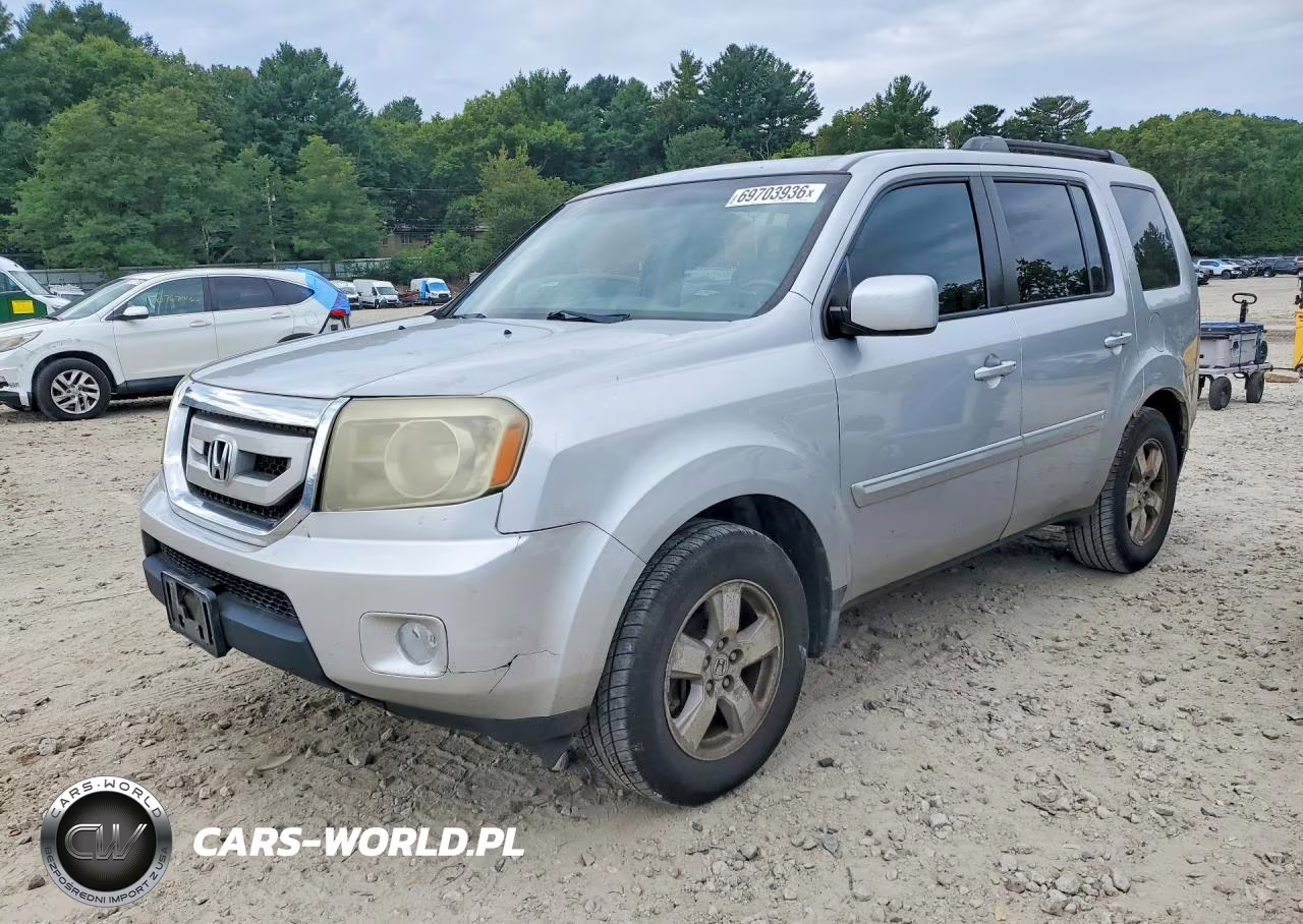 2011 Honda Pilot Exl VIN:5FNYF4H69BB026215 - 1