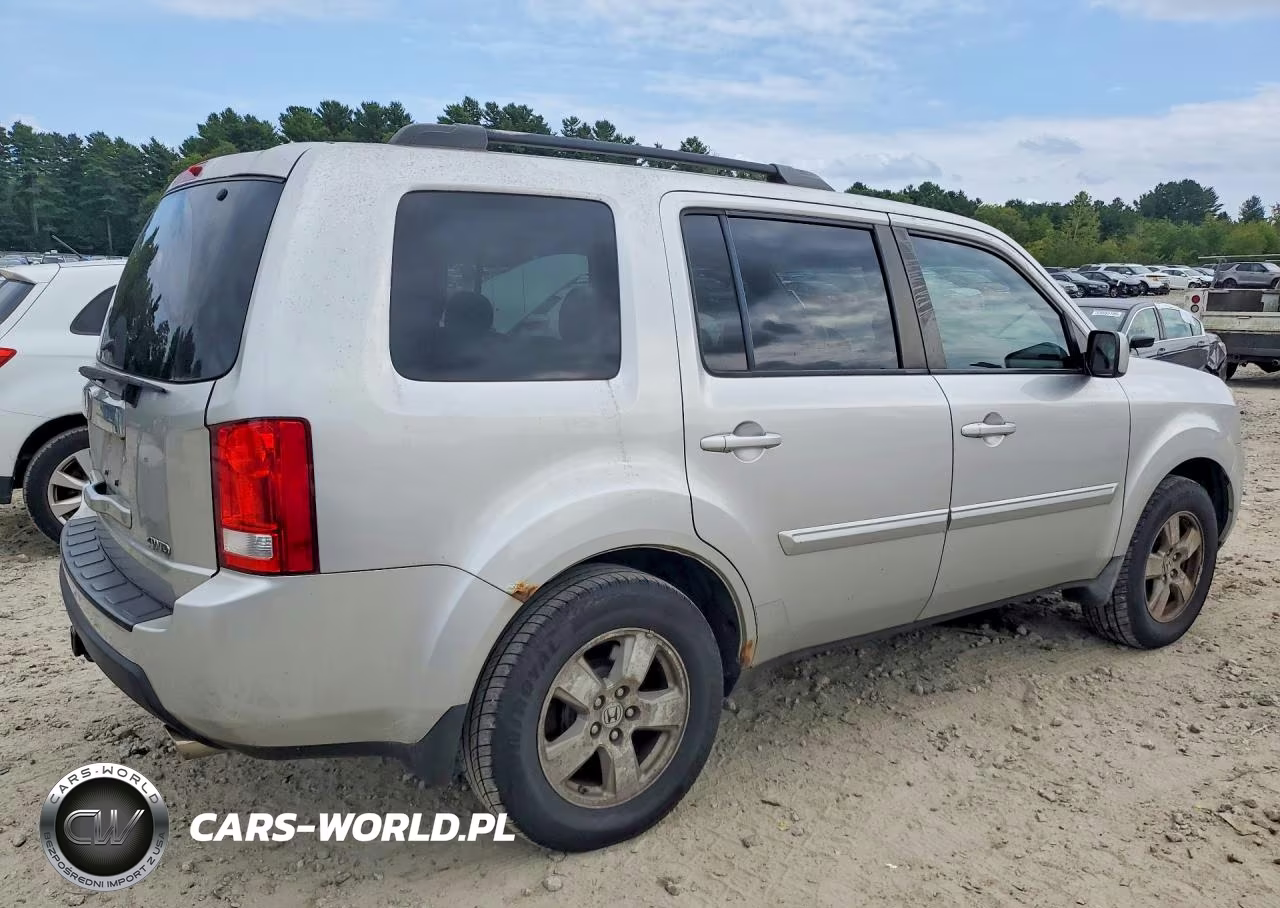 2011 Honda Pilot Exl VIN:5FNYF4H69BB026215 - 3