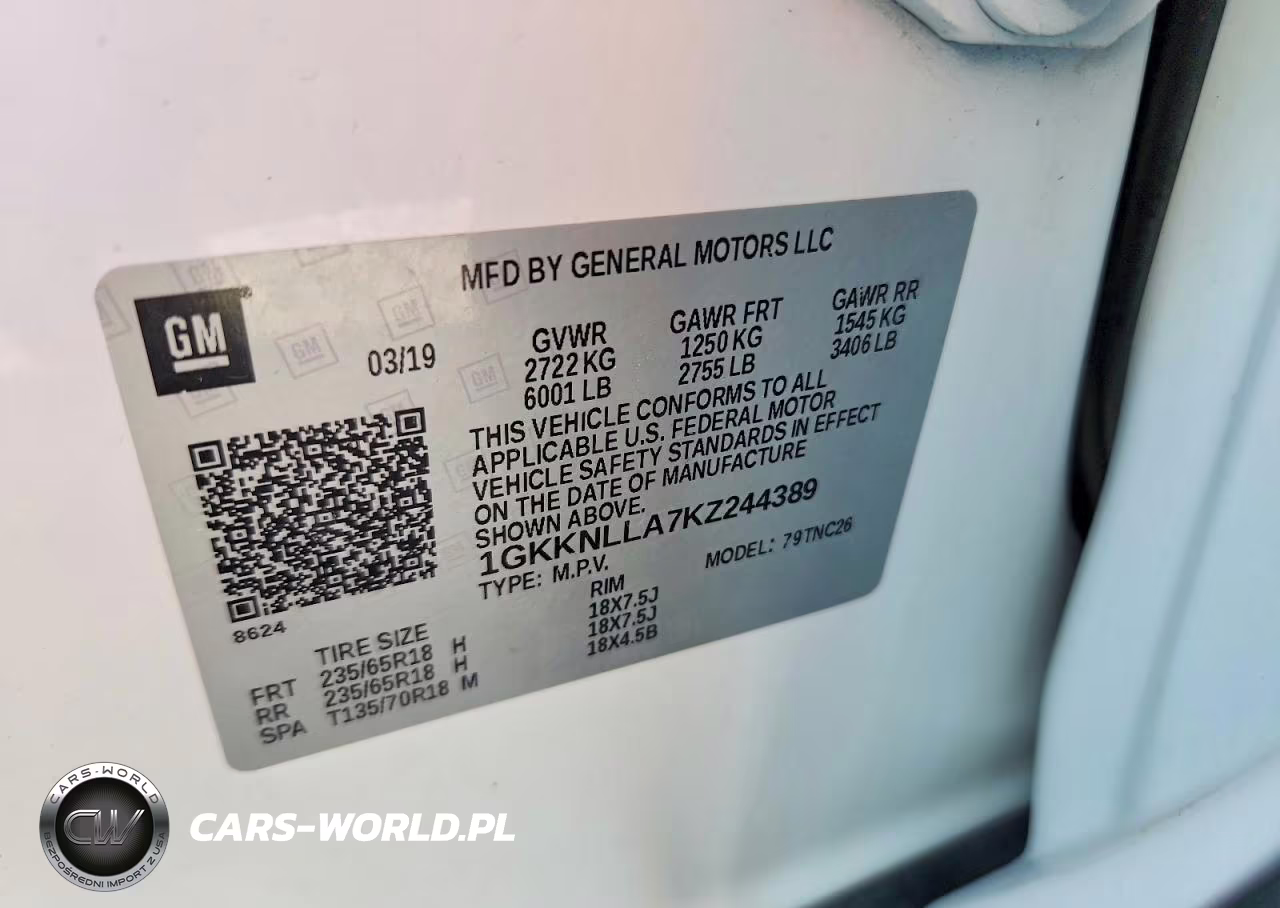2019 GMC Acadia Sle VIN:1GKKNLLA7KZ244389 - 13