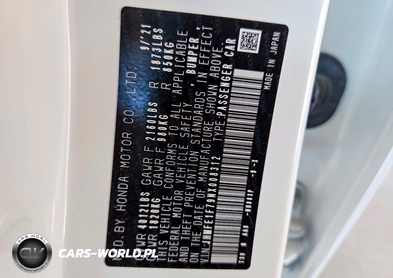 2022 Honda Civic Ex VIN:JHMFE1F79NX008312 - 13