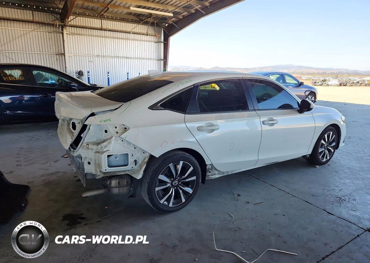 2022 Honda Civic Ex VIN:JHMFE1F79NX008312 - 3