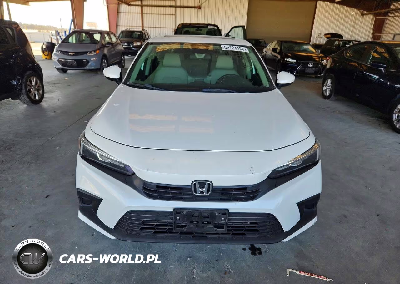 2022 Honda Civic Ex VIN:JHMFE1F79NX008312 - 5