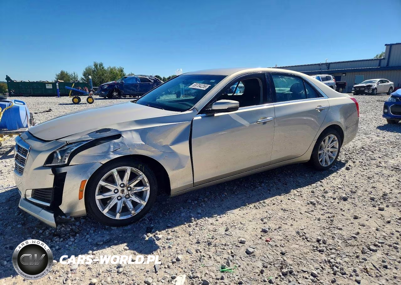 2014 Cadillac Cts VIN:1G6AW5SX8E0168800 - 1