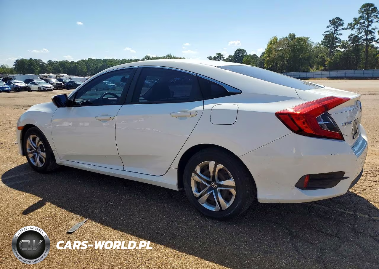 2017 Honda Civic Lx VIN:19XFC2F52HE027736 - 2