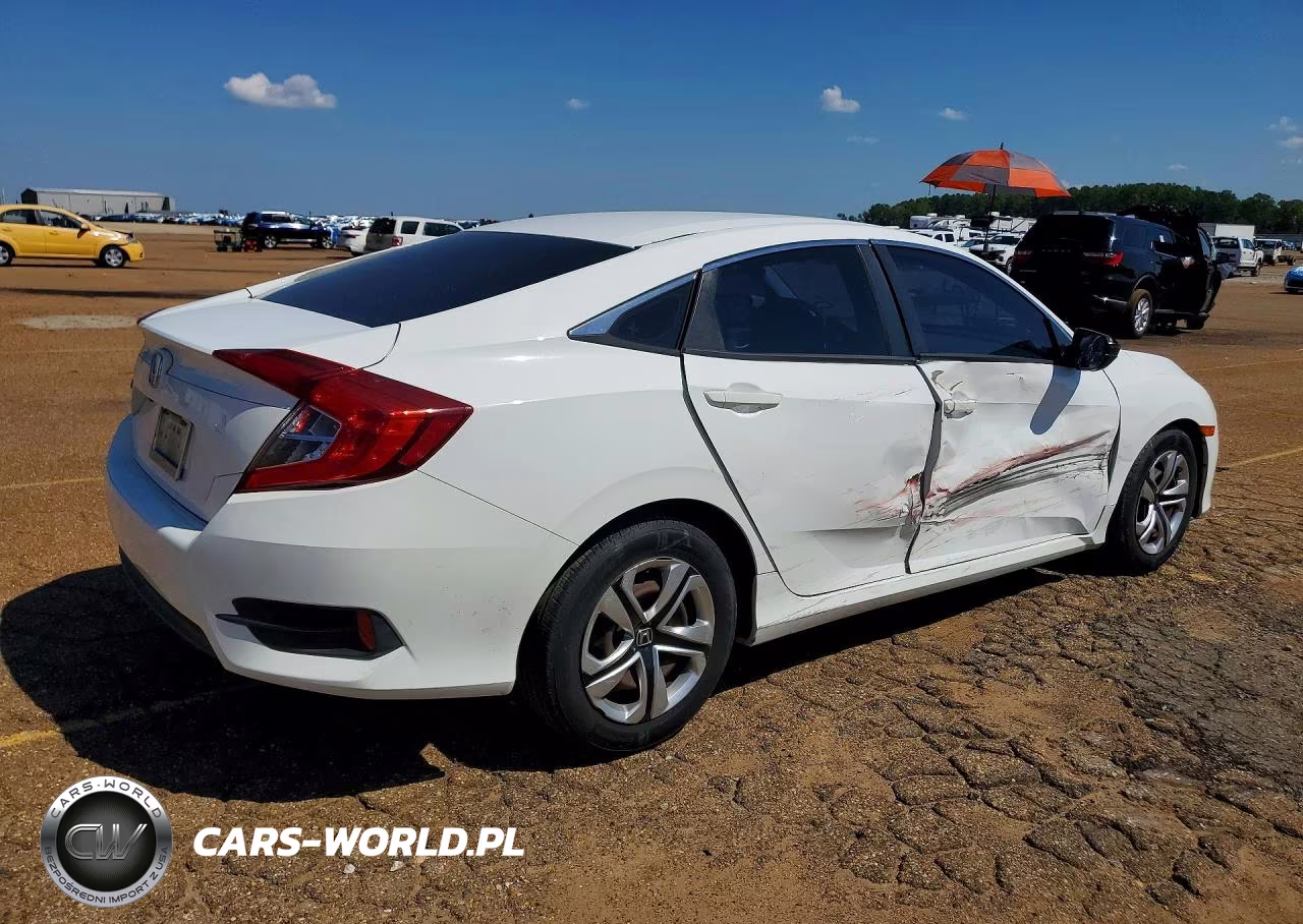 2017 Honda Civic Lx VIN:19XFC2F52HE027736 - 3