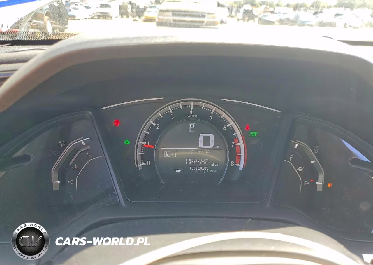 2017 Honda Civic Lx VIN:19XFC2F52HE027736 - 9