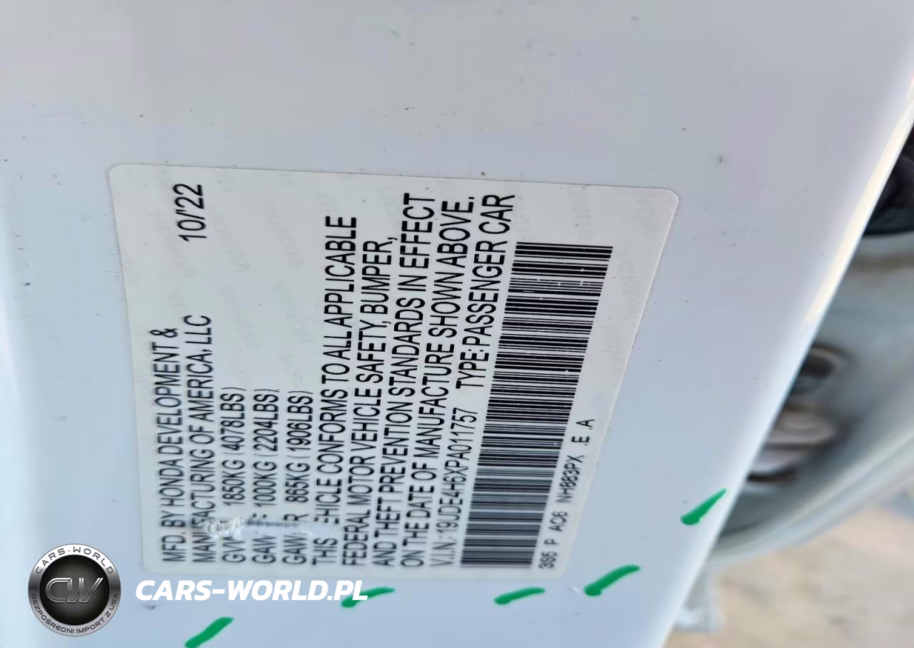 2023 Acura Integra A-Spec Tech VIN:19UDE4H6XPA011757 - 12