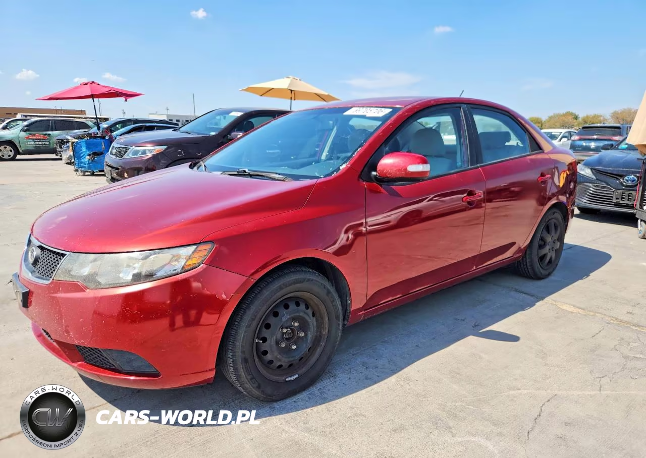 2010 Kia Forte Ex VIN:KNAFU4A2XA5103742 - 1