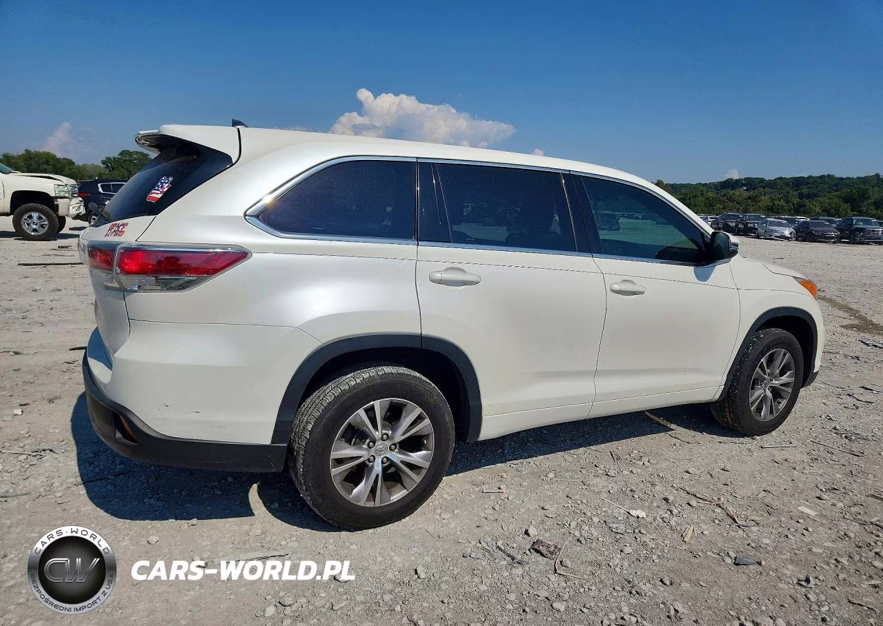 2014 Toyota Highlander Le Plus VIN:5TDZKRFH4ES036796 - 3