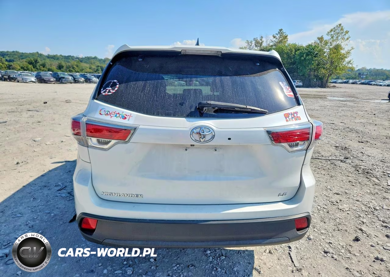 2014 Toyota Highlander Le Plus VIN:5TDZKRFH4ES036796 - 6