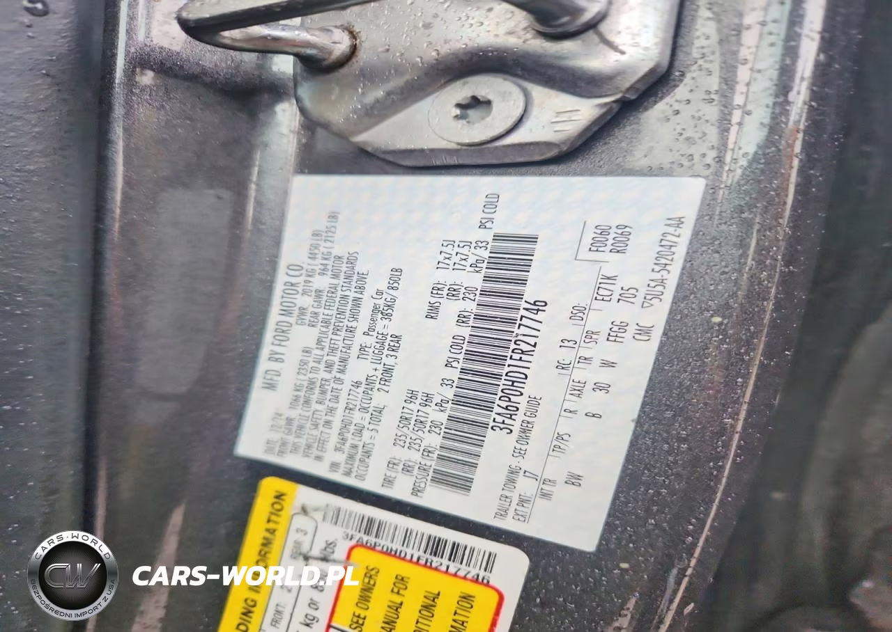 2015 Ford Fusion Se VIN:3FA6P0HD1FR217746 - 12